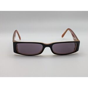 Eschenbach Humphrey's 4968 Vintage Sunglasses Brown Rectangular Germany Y2K